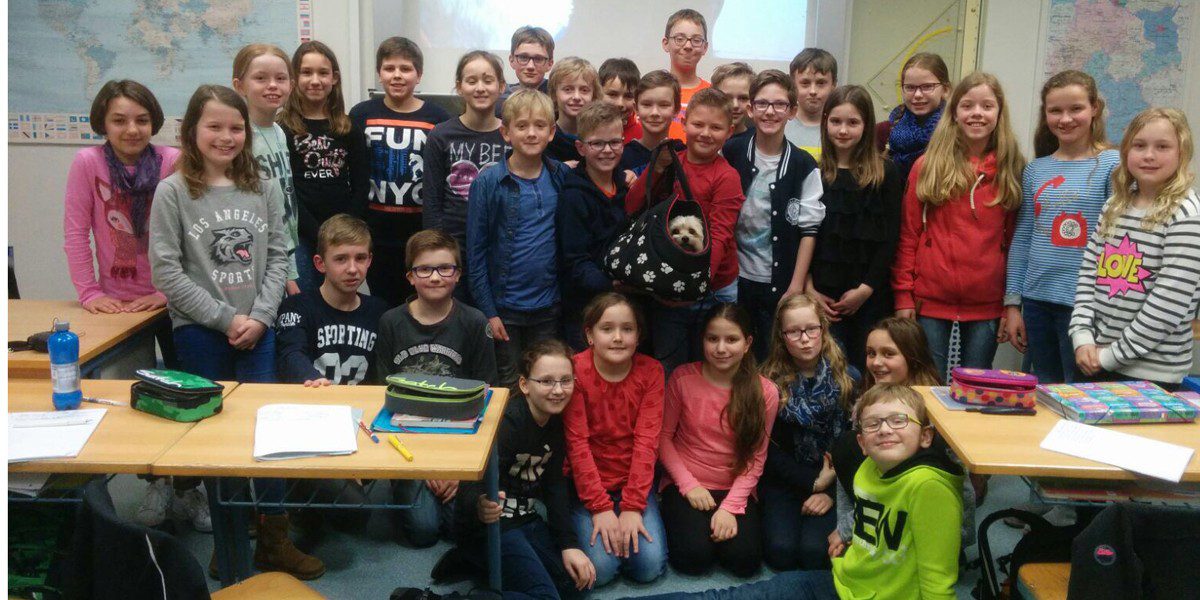 Tierbeschreibung mit Hund Denny St. Ursula Realschule Attendorn